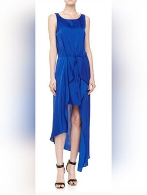 BXBGMaxazria Royal Blue High-low Dress